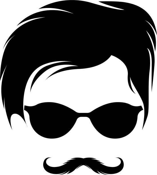 时髦的标志标志设计图片下载