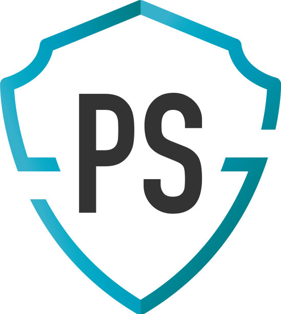 首字母ps创意盾设计标志图片下载