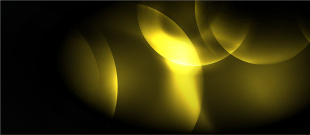 闪亮的霓虹灯圈抽象背景图片下载