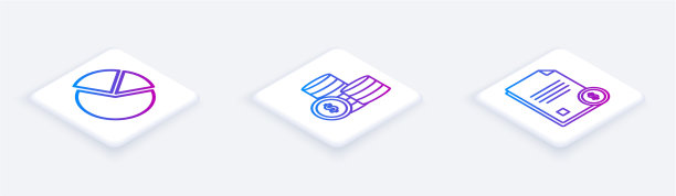 设置等距线饼图信息硬币图片下载