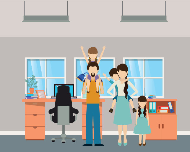 父亲和母亲与儿子的设计图片下载