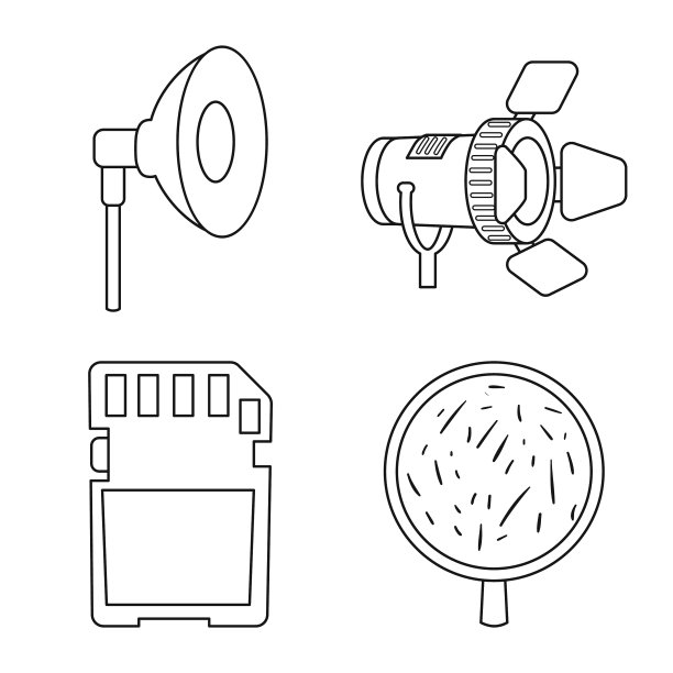 孤立物体摄影和设备图片下载