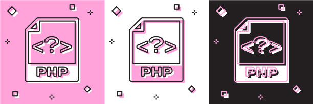 设置PHP文件文件下载PHP按钮图标图片下载