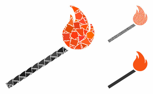 匹配火马赛克图标破烂的部分图片下载