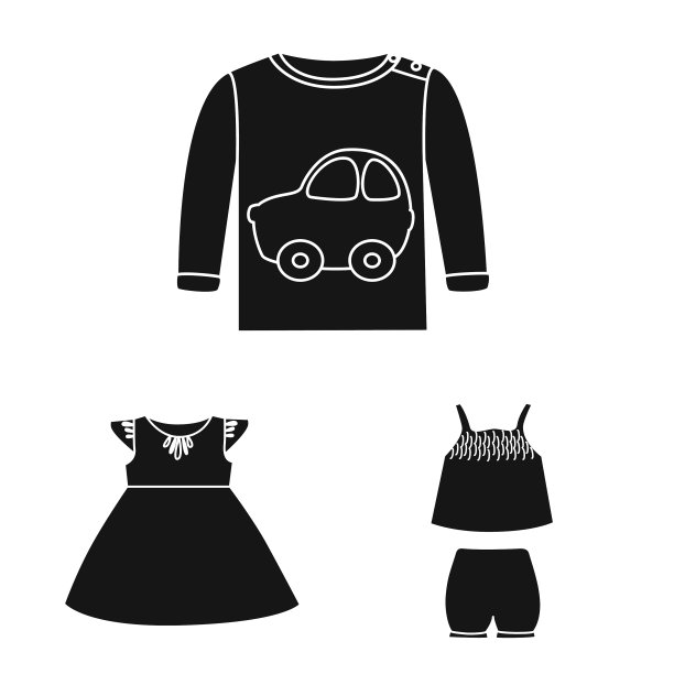 设计小而棉的标志套图片下载