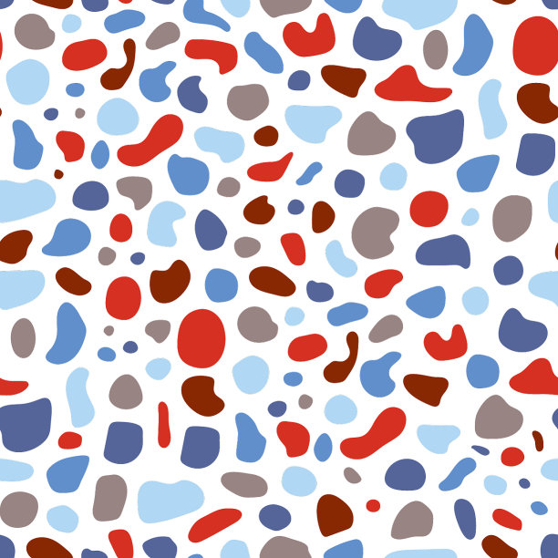 无缝模式孟菲斯圆抽象图片下载