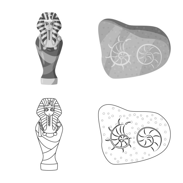 设计故事及物品符号集图片下载