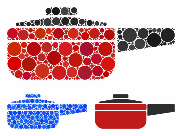 滴锅组成图标球项目图片下载