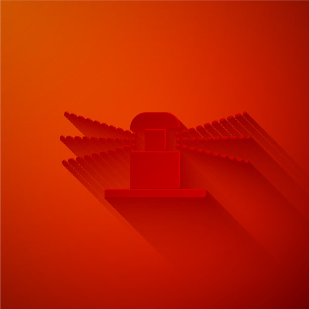 剪纸自动喷灌喷头图标图片下载