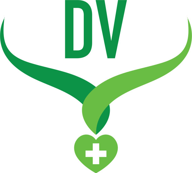 首字母dv创意健康绿色标志图片下载
