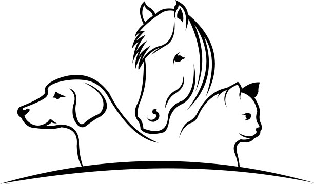 标志狗马猫图片下载