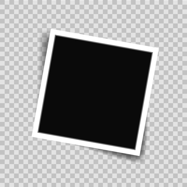 白色相框图片在模型风格的照片图片下载