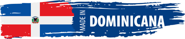 一面白色的多米尼加国旗图片下载