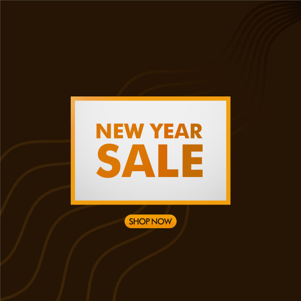 销售横幅模板设计新年特卖图片下载