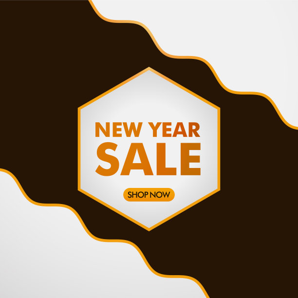 销售横幅模板设计新年特卖图片下载