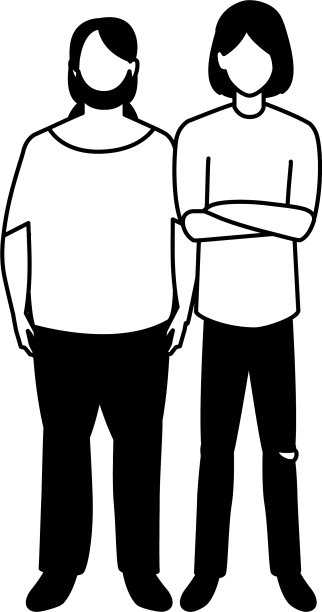 男人们面无表情地站着摆着不同姿势图片下载