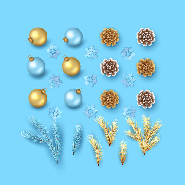 设置圣诞装饰品图片下载