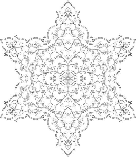 东方民族主题传统穆斯林装饰图片下载