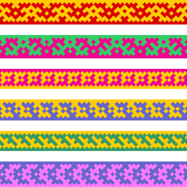 图案基于汉-曼西西伯利亚民间图片下载