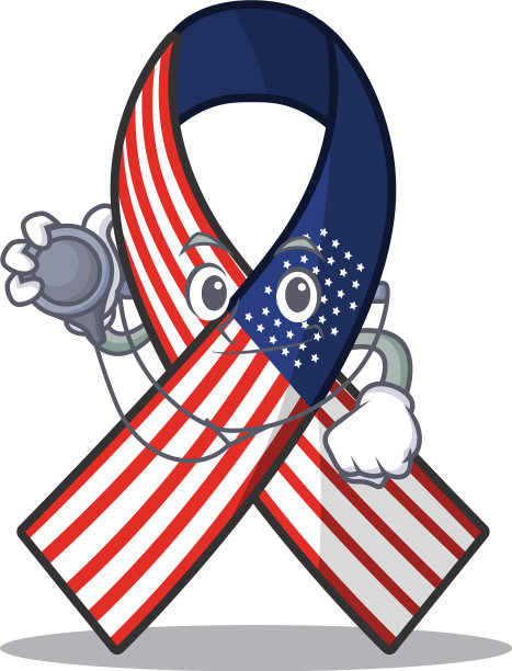 美国卡通丝带与医生的角色图片下载