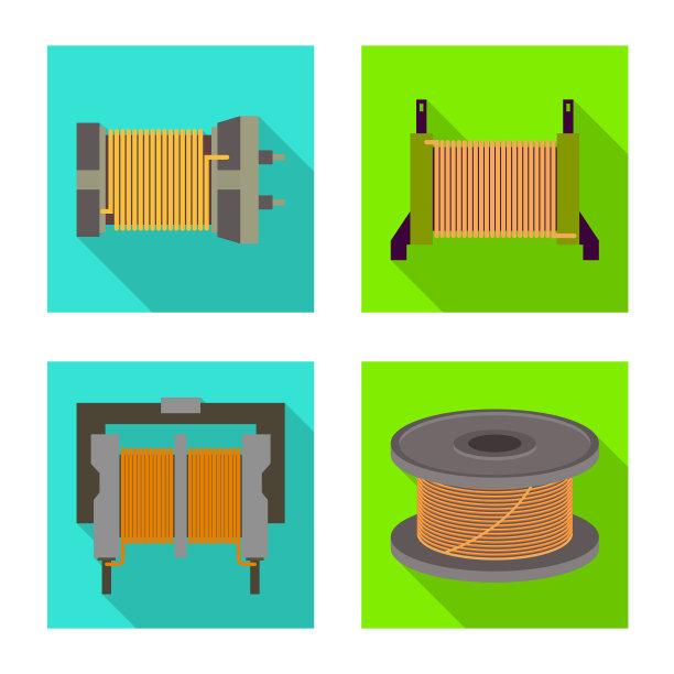 设计压缩和扭转标志集图片下载