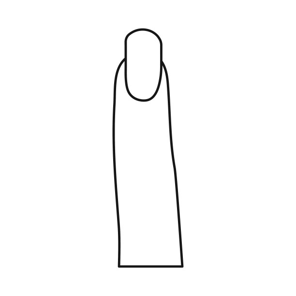 设计手指和油漆符号图形图片下载