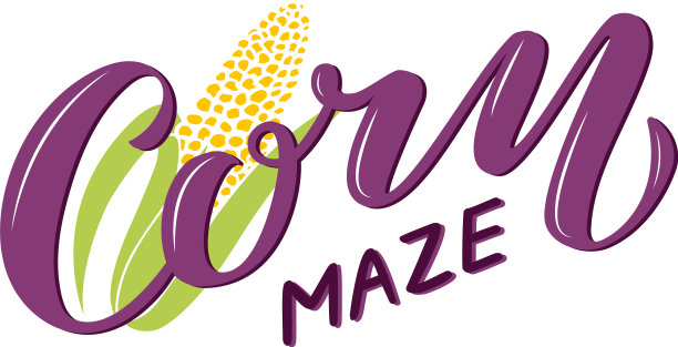 玉米迷宫字母和玉米符号图片下载