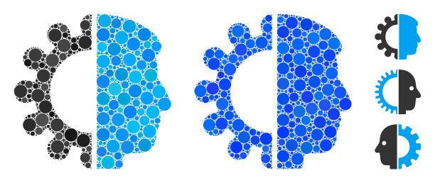 Android头马赛克图标圆圈图片下载