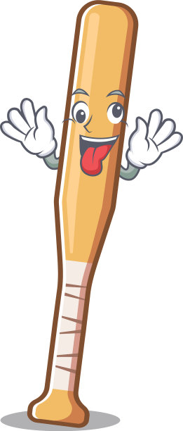 卡通棒球棍带来礼物的特点图片下载