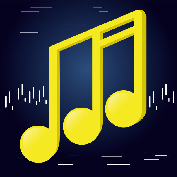 孤立的音符图片下载