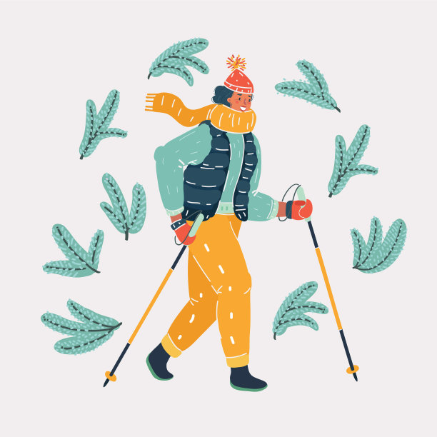 女人北欧沃克图片下载