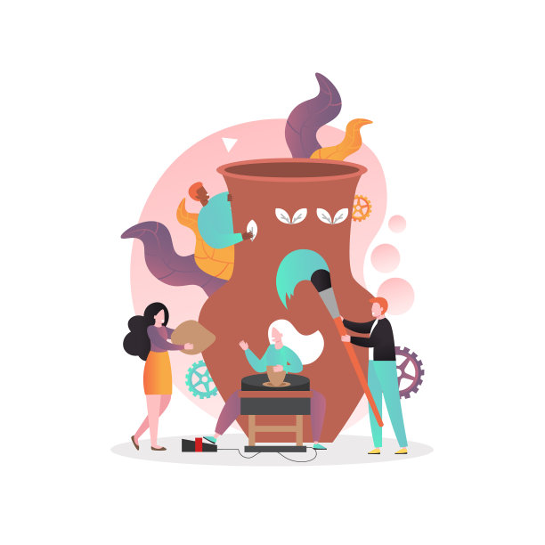 陶艺概念网站横幅网站图片下载