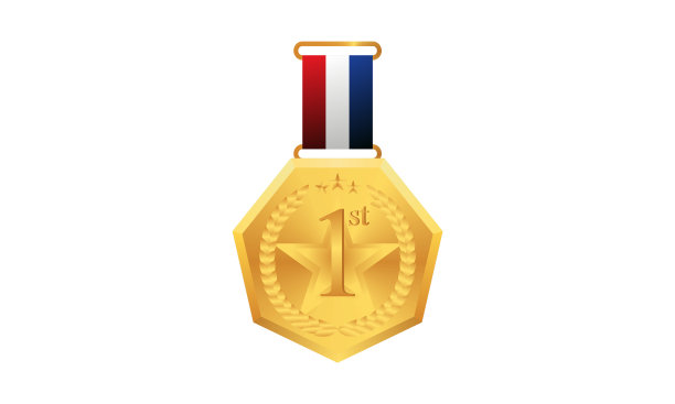 头奖缎带奖标志保证奢侈品图片下载