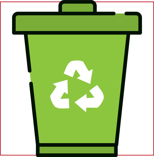 孤立生态和生物垃圾设计图片下载