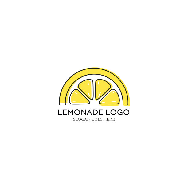 新鲜的柠檬水的标志图片下载