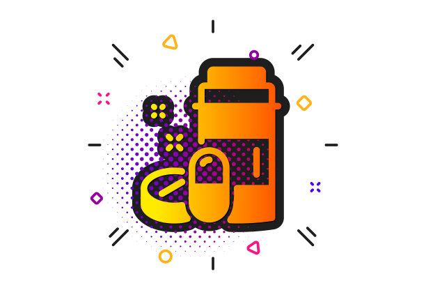 医药药瓶图标药丸标志图片下载