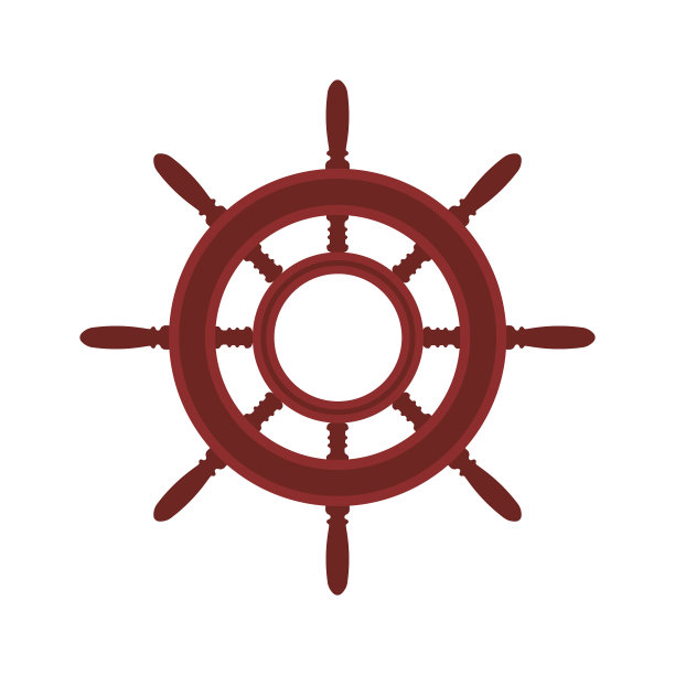 棕色船，轮子，船，图标，巡航，航海图片下载