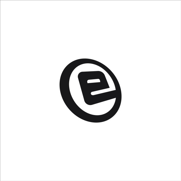首字母e标志概念设计图片下载