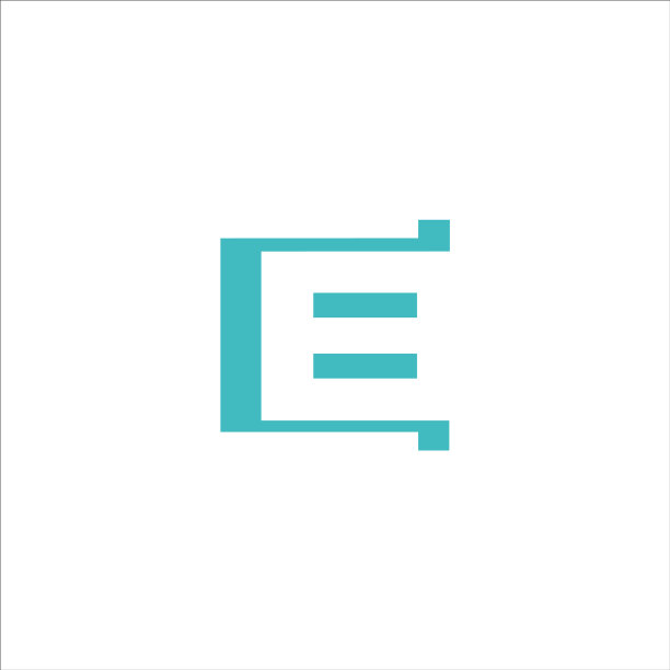 首字母e标志概念设计图片下载