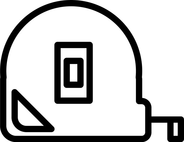 孤立的施工仪表图标线条图片下载