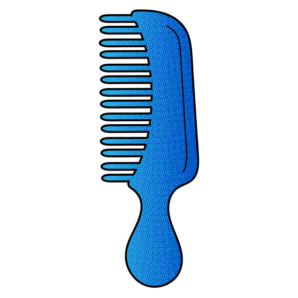 梳子手绘矢量设计图片下载