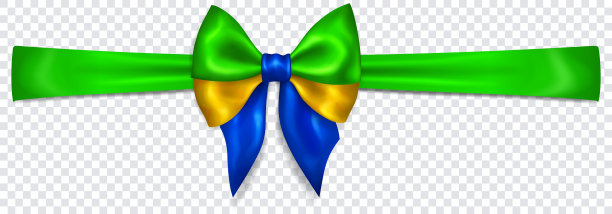 鞠躬的颜色巴西国旗与水平图片下载