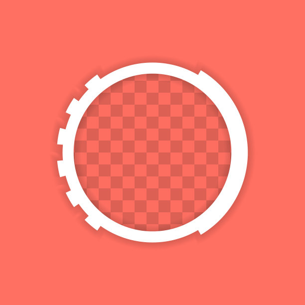 带有透明阴影的相框图片下载