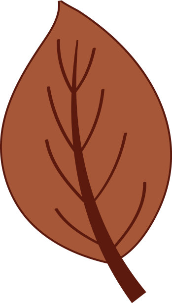 孤立秋叶设计图片下载
