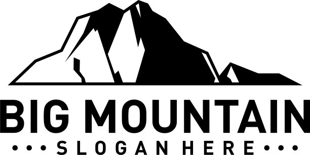 大山标志山标志模板图片下载