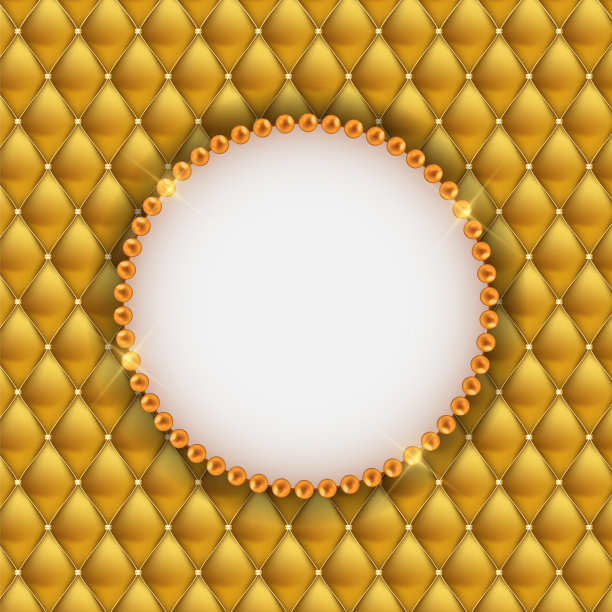 抽象美丽的背景与珍珠框架图片下载