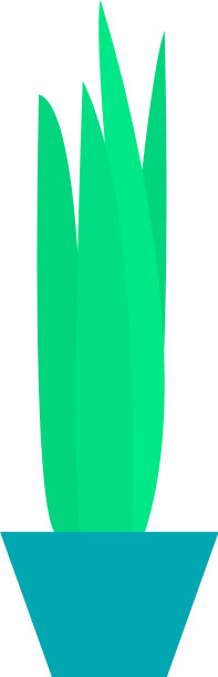 平底仙人掌壶图标风格图片下载