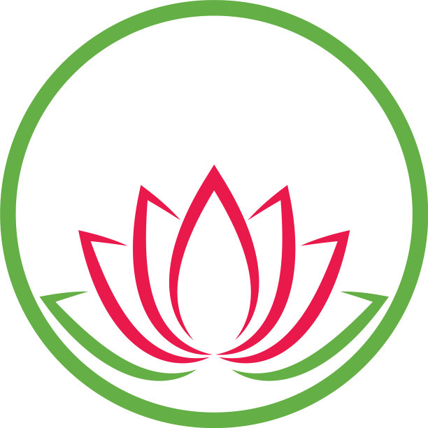 荷花的标志图片下载