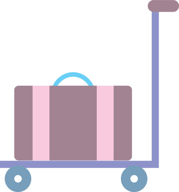 隔离袋和推车设计图片下载