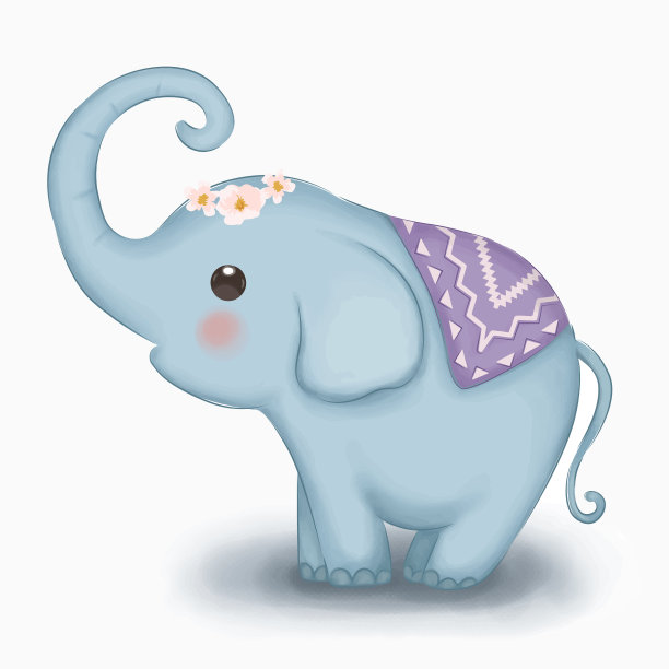 可爱的小象图片下载